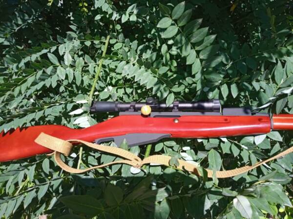 Sniper Mosina rifle Children weapon made wood constructor for boy